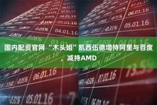 国内配资官网 “木头姐”凯西伍德增持阿里与百度，减持AMD